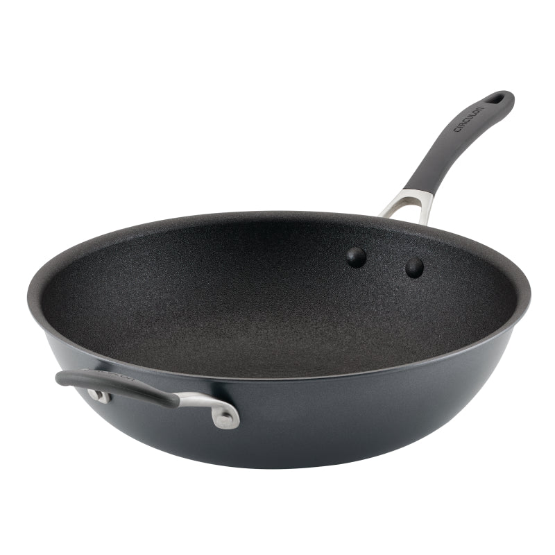 Circulon A1 Series with ScratchDefense Nonstick Induction Stir Fry Pan, 13.25-Inch, Graphite
