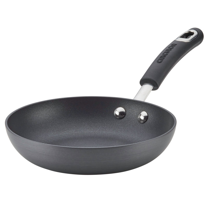 Circulon Hard Anodized Nonstick Frying Pan, 8-Inch, Gray
