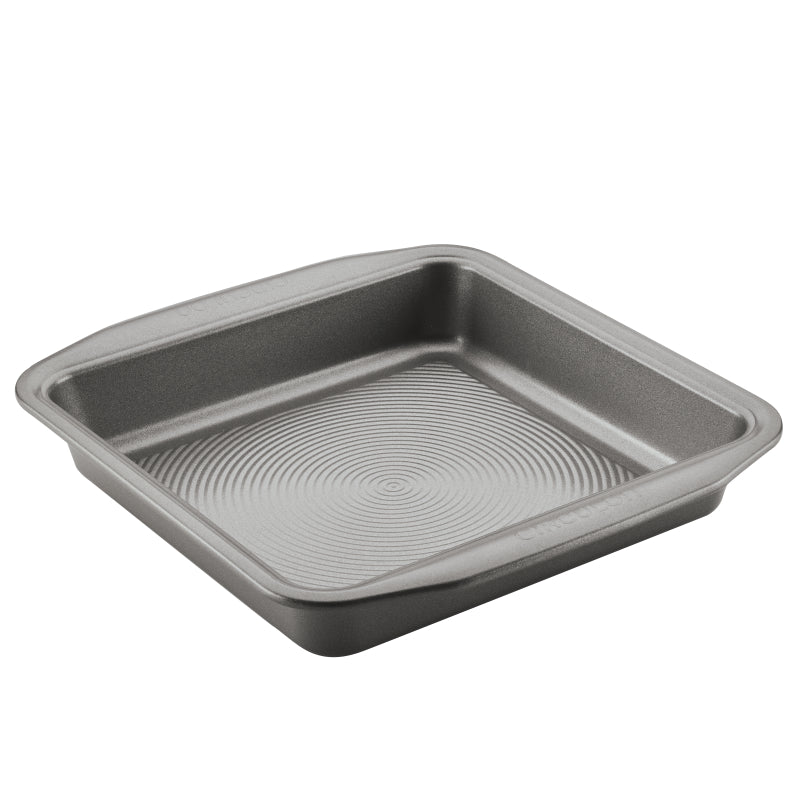 Circulon Bakeware Square Nonstick Cake Pan, 9-Inch, Gray