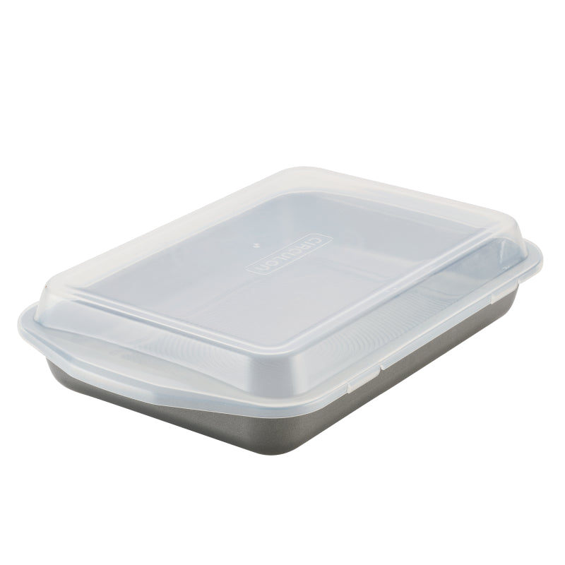 Circulon Nonstick Bakeware Cake Pan with Lid, 9-Inch x 13-Inch