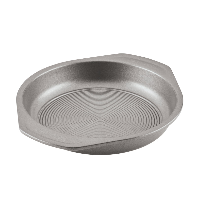 Circulon Nonstick Bakeware 9-Inch Round Cake Pan, Gray