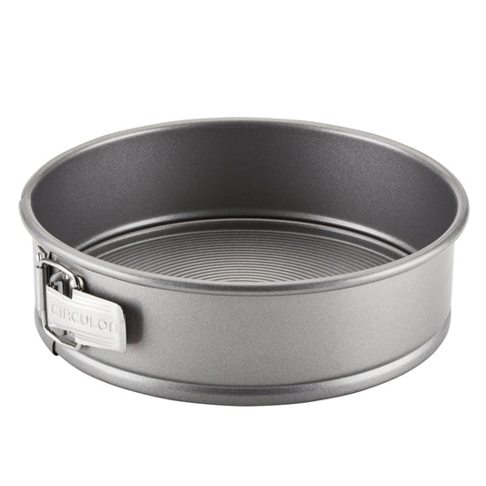Circulon Bakeware Nonstick Springform Pan, 9-Inch, Gray