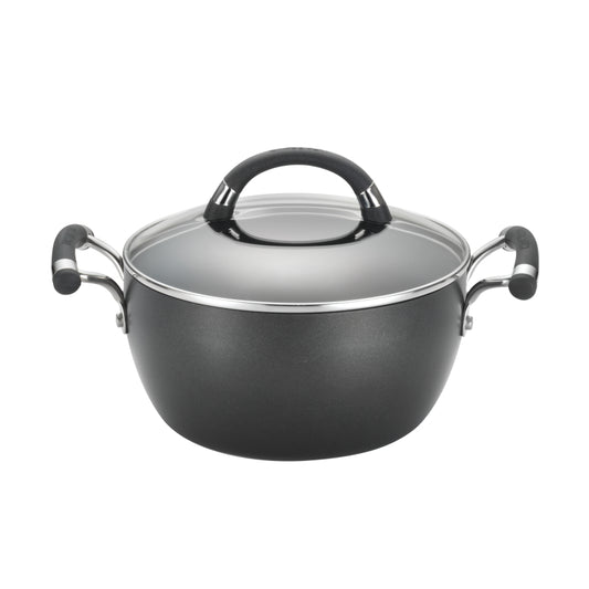 Circulon Espree 4.5 Quart Covered Casserole Black