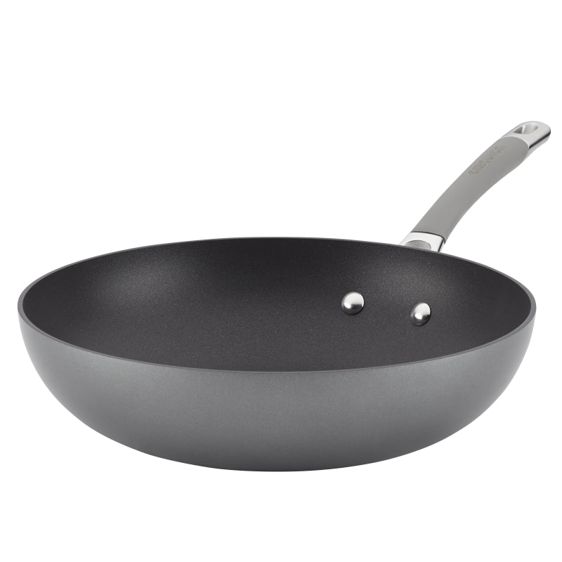 Circulon Elementum 12" Stir Fry Gray