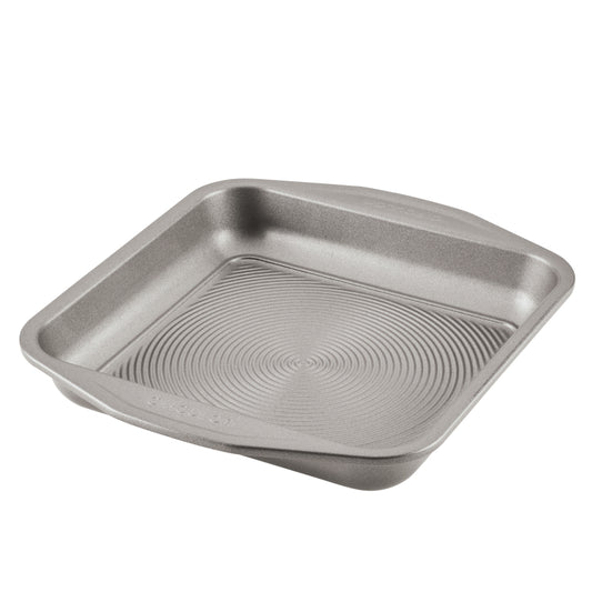 Circulon Nonstick Bakeware Square Cake Pan, 9-Inch, Gray